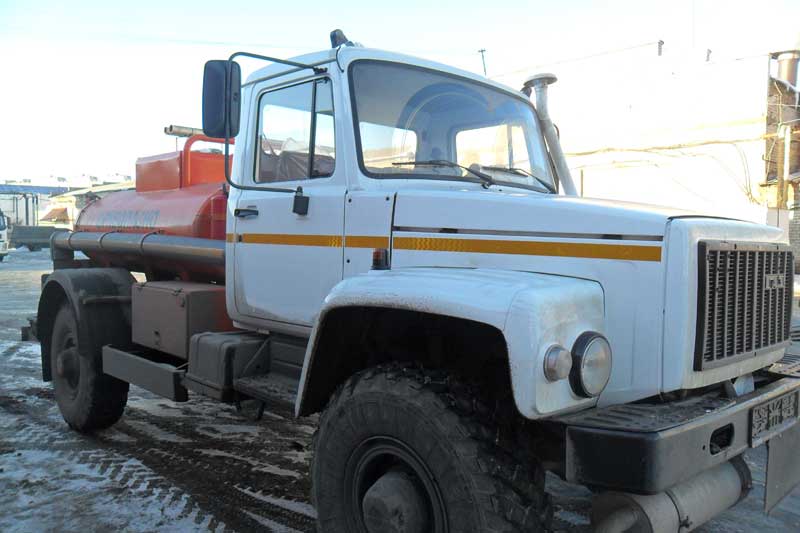 Бензовоз на базе ГАЗ-3308, 2001 г